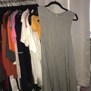 Grey Shift Dress